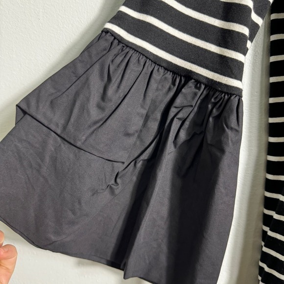 Anthropologie Stripped Bell Sleeve Top - Picture 3 of 4